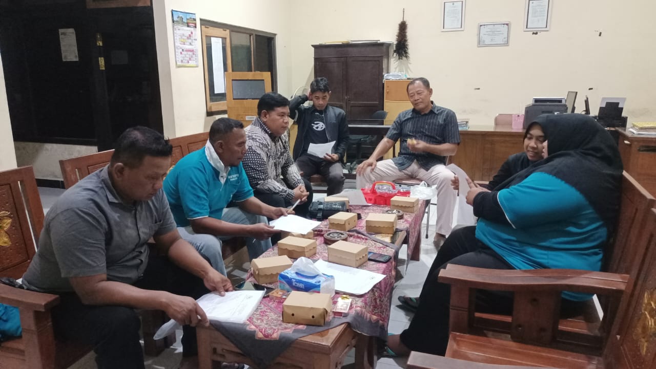 Musyawarah bpd sukosari